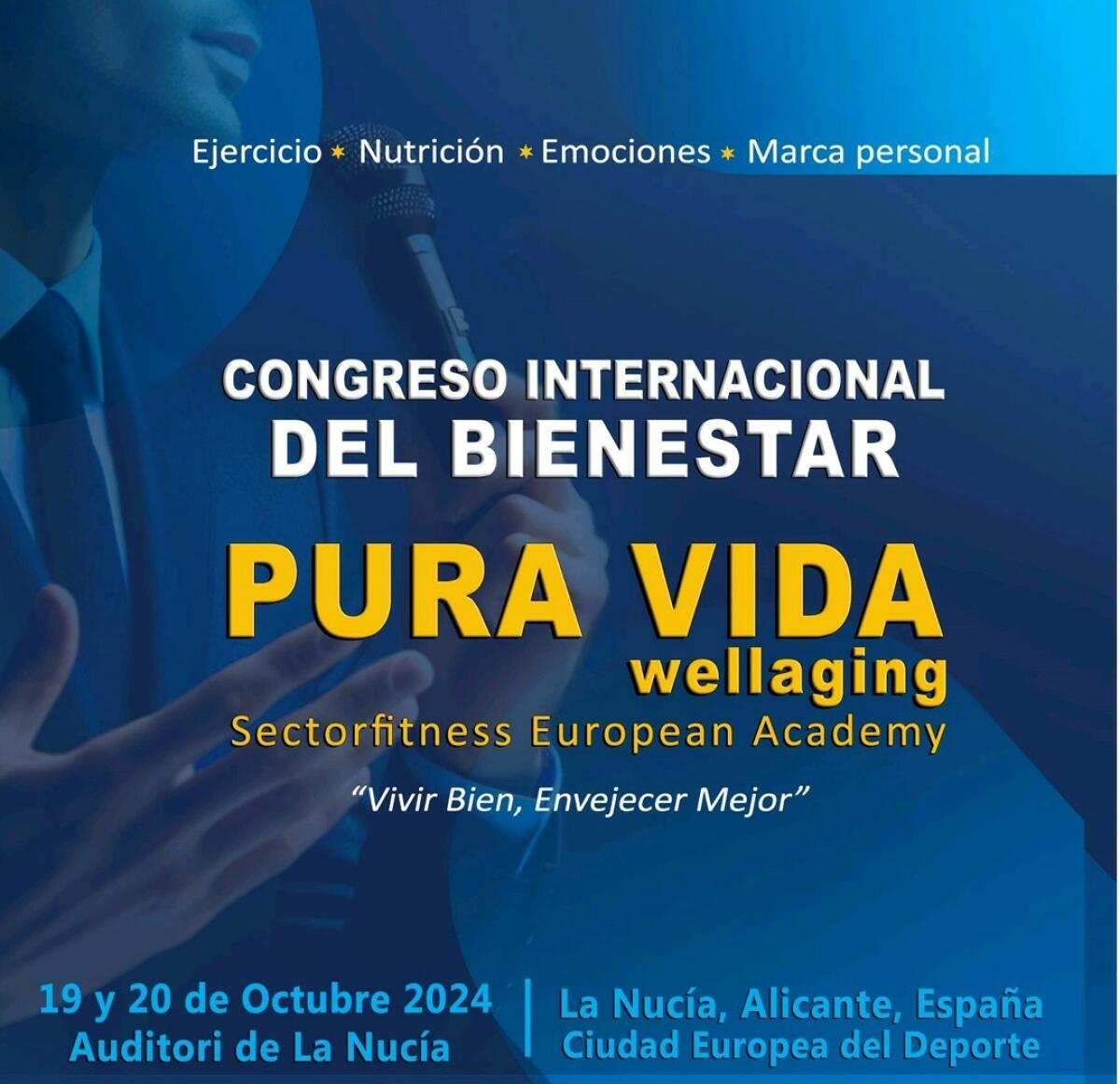 Primeras jornadas del Congreso Internacional "Pura Vida" en La Nucía