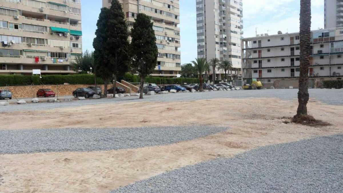 Benidorm abre el lunes el nuevo aparcamiento público gratuito de la calle Jaén de casi 100 plazas 