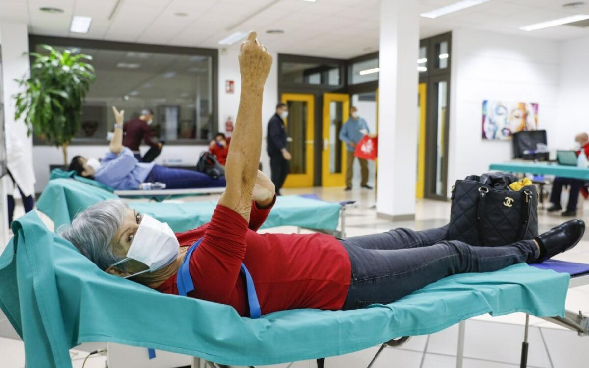 L’Alfàs cierra 2020 con un incremento del 28% en las donaciones de sangre