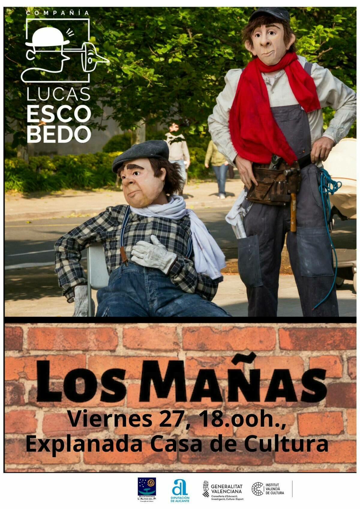 ‘Los Mañas’ llegan mañana a l’Alfàs, un espectáculo de teatro-circo familiar con entrada gratuita