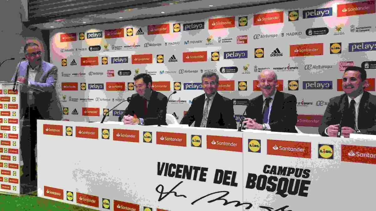 La Nucía será sede del Campus de Fútbol de Vicente del Bosque