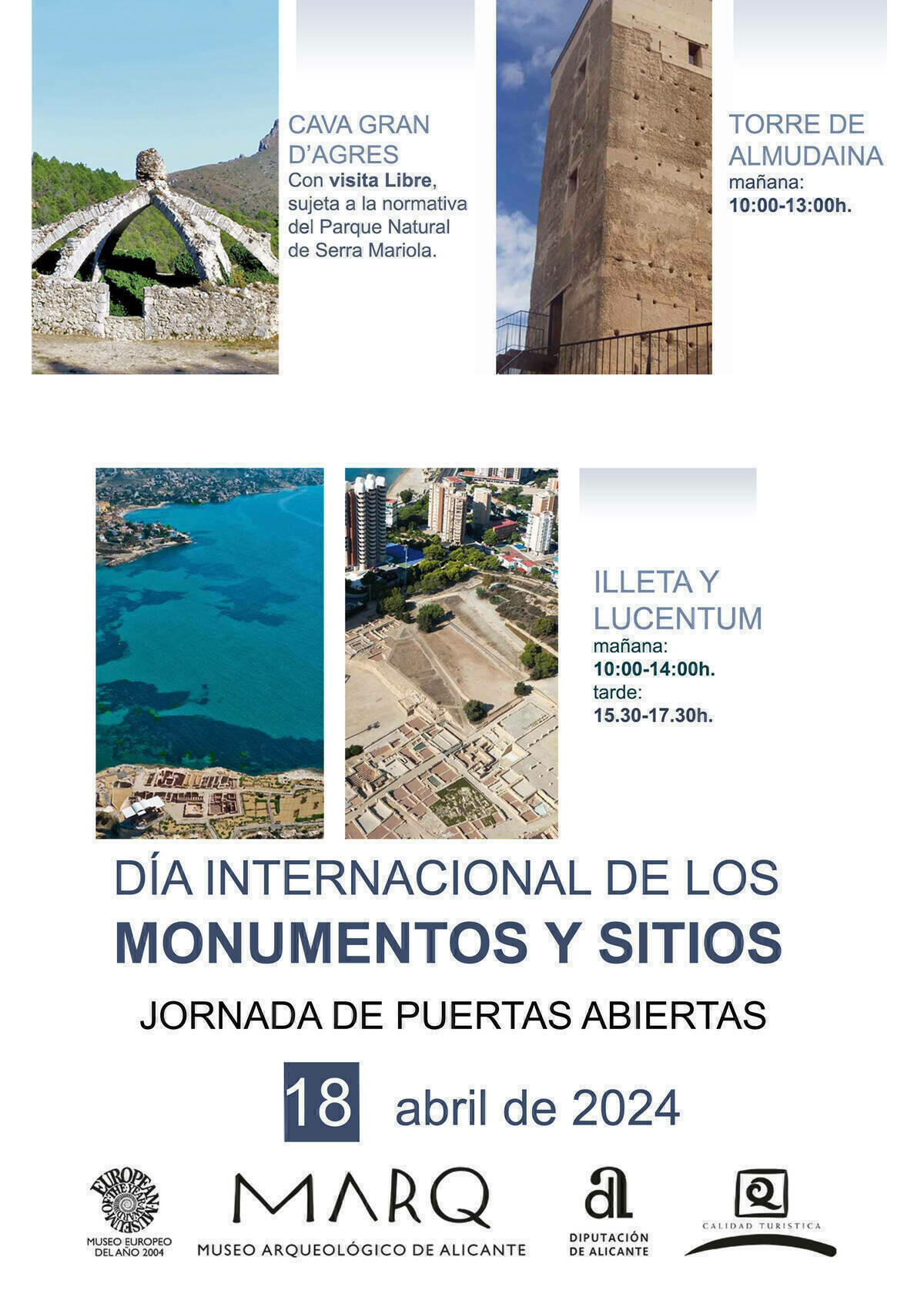 El MARQ celebra mañana el Día de los Monumentos con unas jornadas de puertas abiertas en los yacimientos  