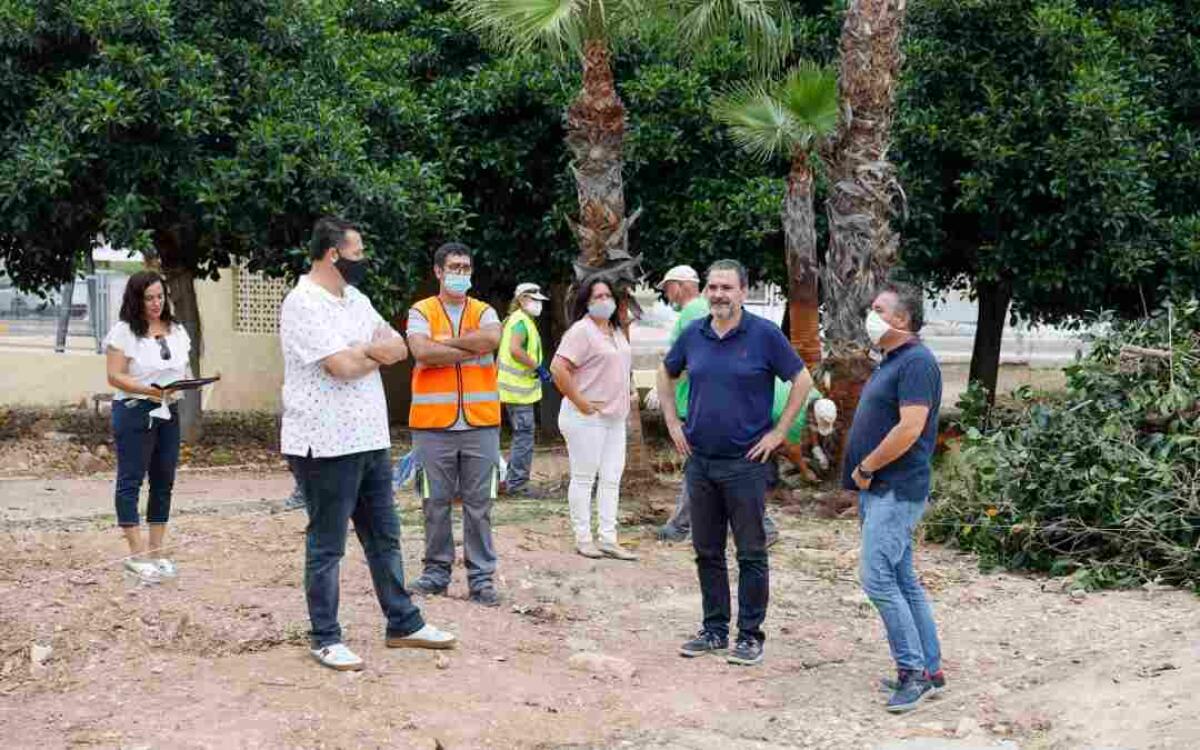 Avanzan los trabajos de mejora en el Parc Sant Pere de l&rsquo;Alf&agrave;s