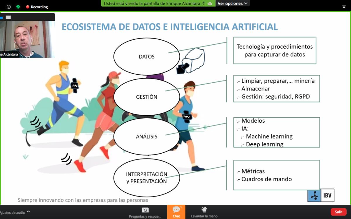 “Big Data e inteligencia artificial en el deporte” en la 3ª ponencia del “Foro  Crecer Innovando Lab_ Nucia”