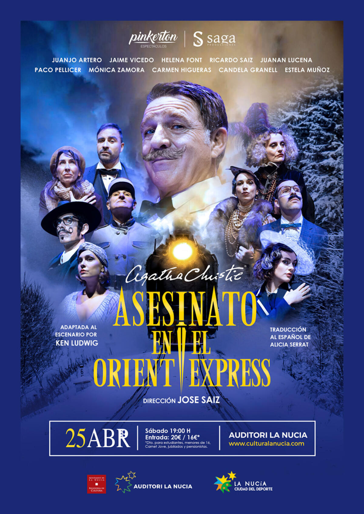  &ldquo;Asesinato en el Orient Express&rdquo; este s&aacute;bado en l&rsquo;Auditori