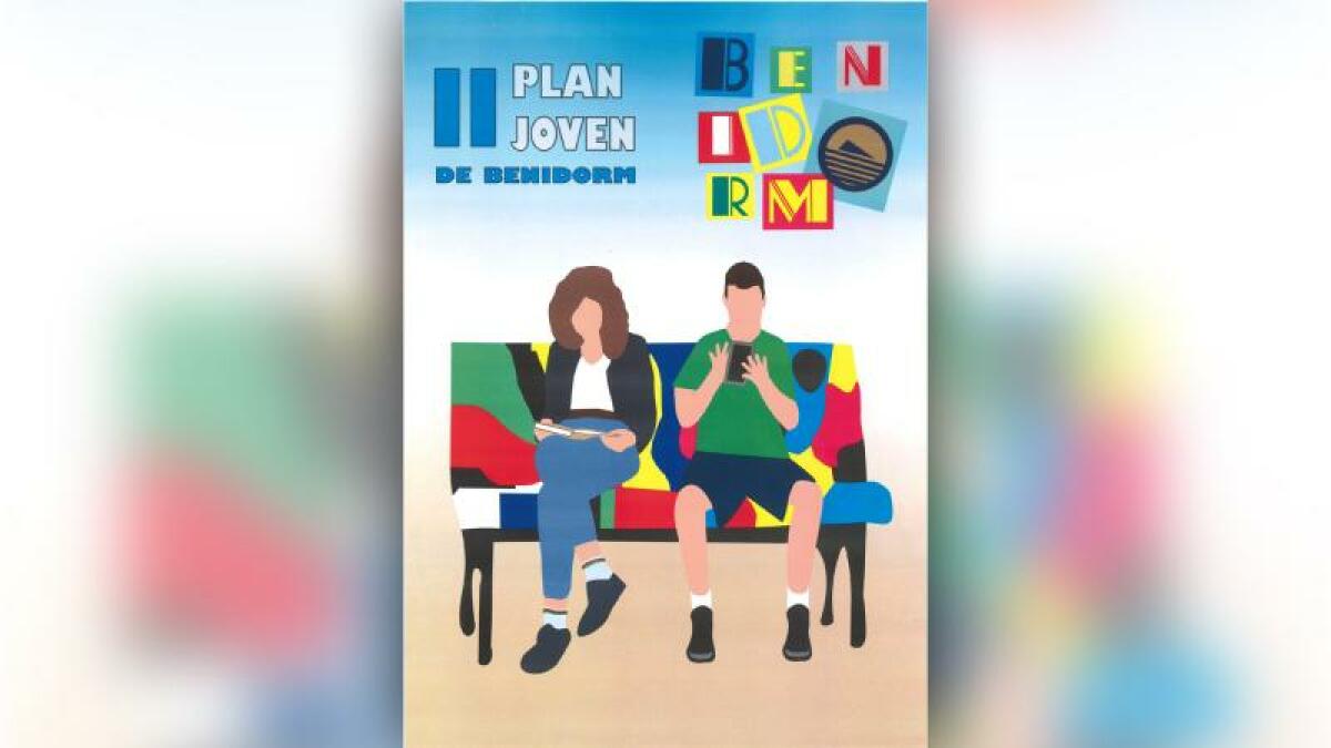 Juan Gómez de la Cruz gana el concurso para diseñar la portada del ‘II Plan Joven de Benidorm’