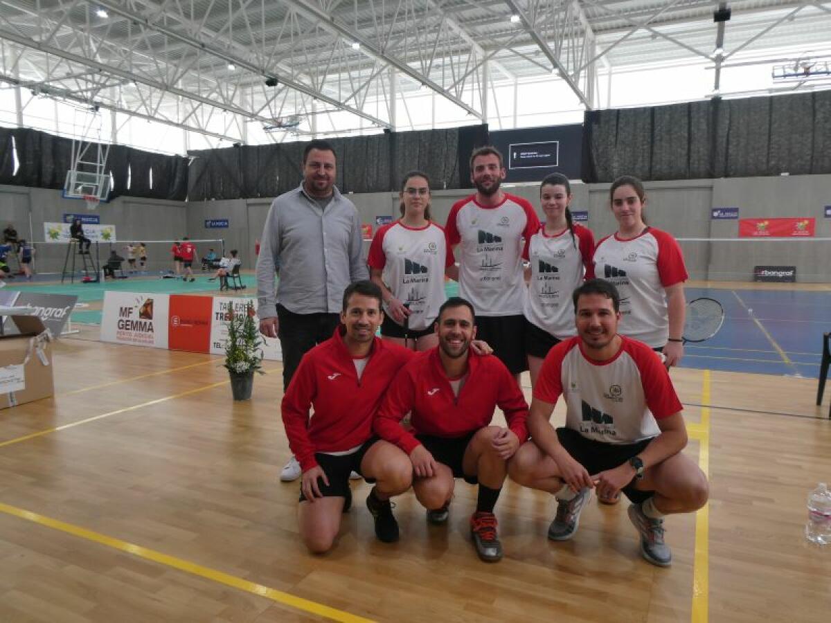 El Bádminton La Nucía asciende a 1ª Nacional B en “casa”