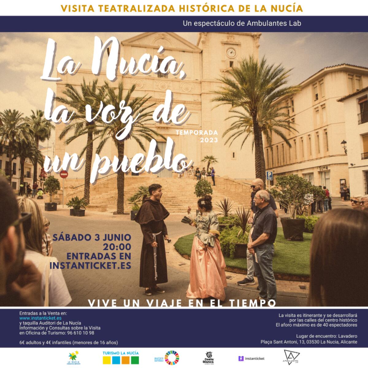 Este sábado continúan las visitas teatralizadas de La Nucía