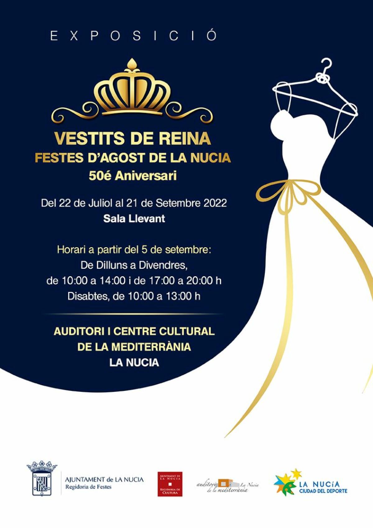 “L’Exposició de Vestits de Reina. 50é aniversari” se prorroga 