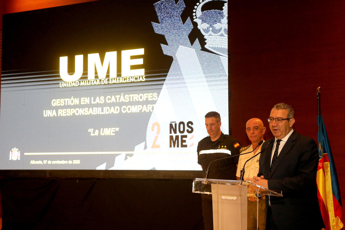 TONI PÉREZ ABRE EN EL ADDA UNA CONFERENCIA SOBRE EMERGENCIAS Y RESPONSABILIDAD COMPARTIDA