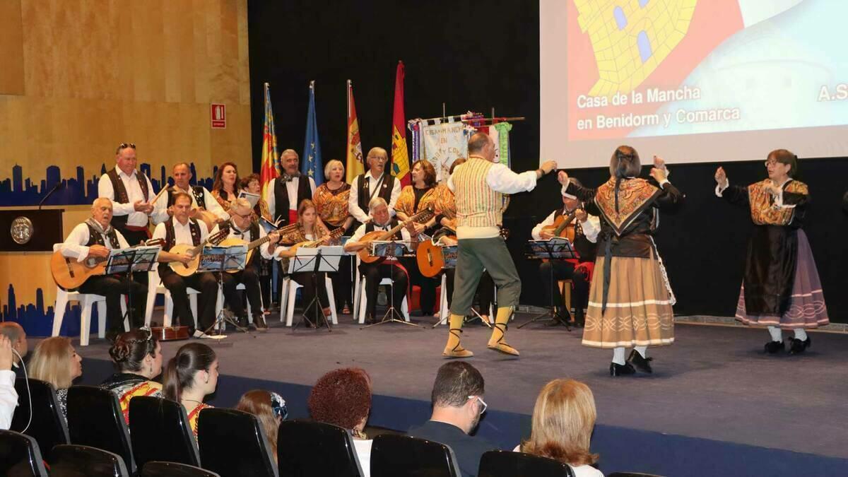 La Casa de Castilla La Mancha en Benidorm celebra el día grande de su comunidad con un acto institucional en el Ayuntamiento 