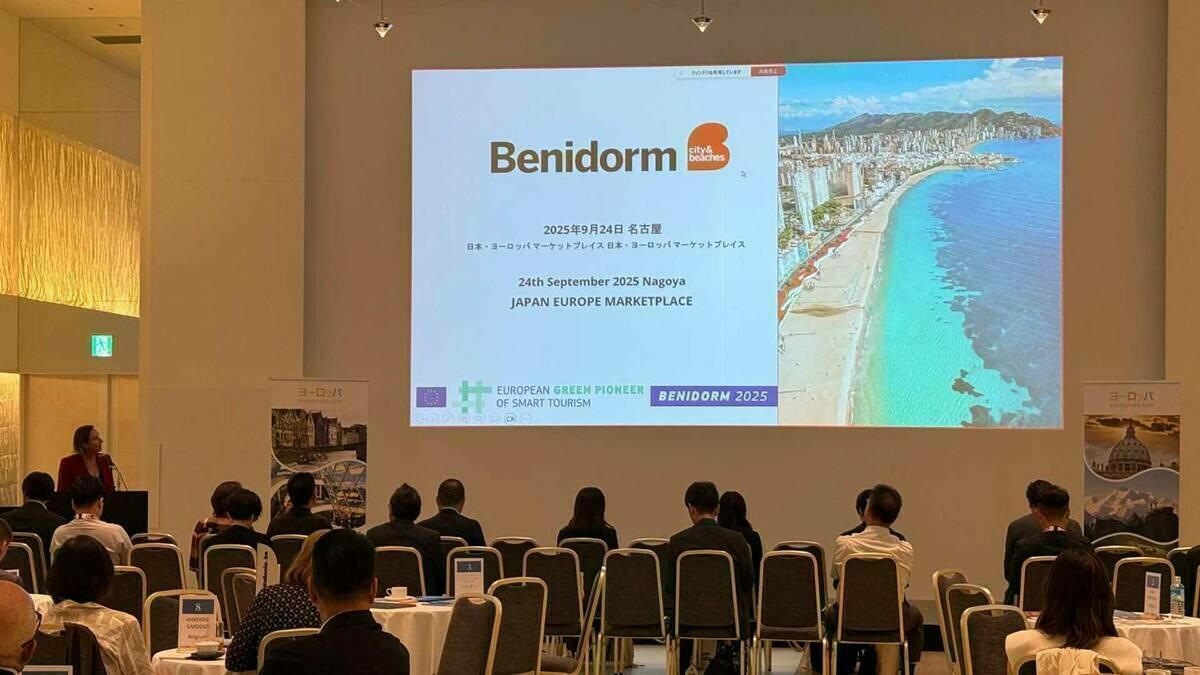 Benidorm representa a Europa como ejemplo de turismo sostenible e inteligente en la Expo Universal de Osaka 2025