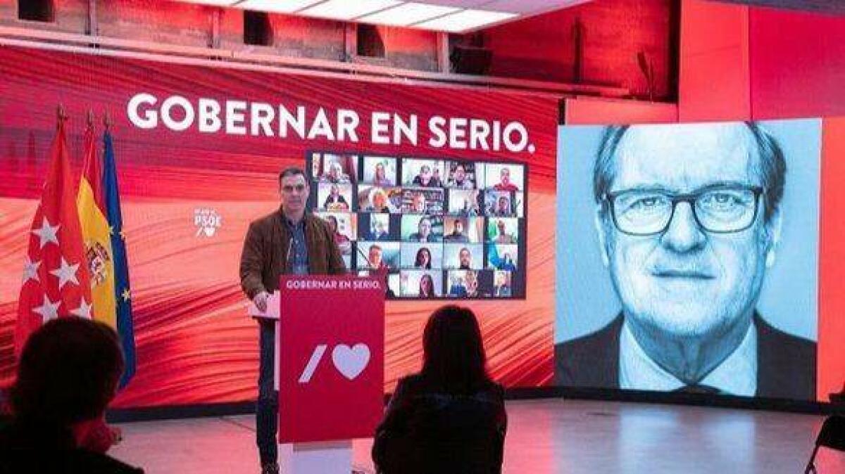 Sánchez entra en campaña en Madrid atacando a Díaz Ayuso por convocar elecciones