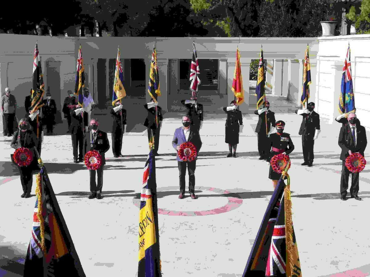 Benidorm conmemora The Poppy Appeal en el Parque de l’Aigüera