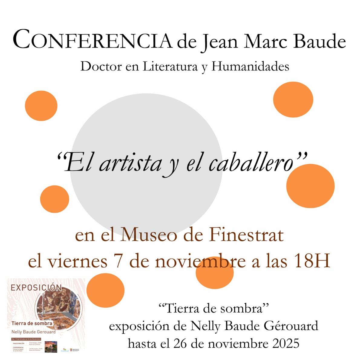 “Tierra de sombra” de Nelly Baude Gerouard llega al Museu de Finestrat