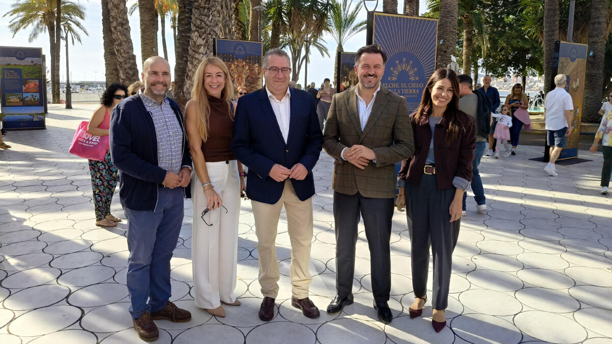 Benidorm promociona el Año Jubilar de Elche con la exposición itinerante 