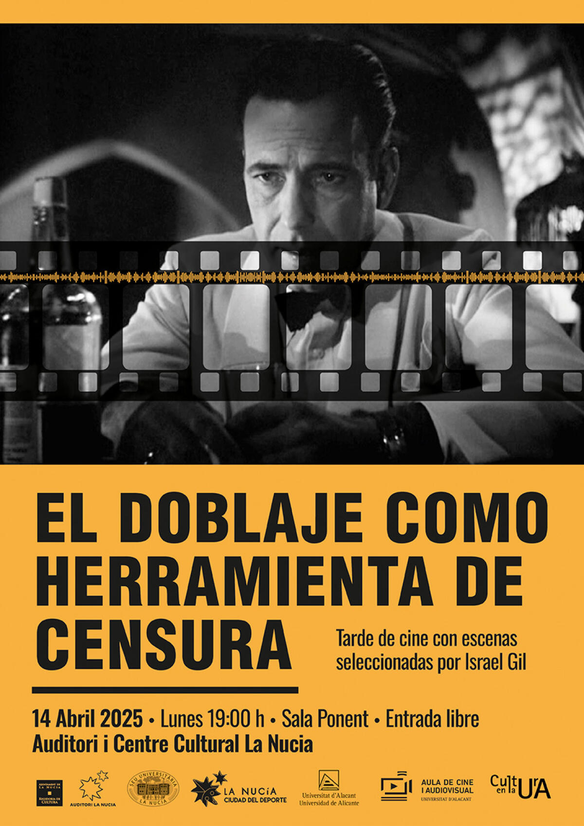 La Nucía acoge una charla de cine sobre “El doblaje como herramienta de censura” 
