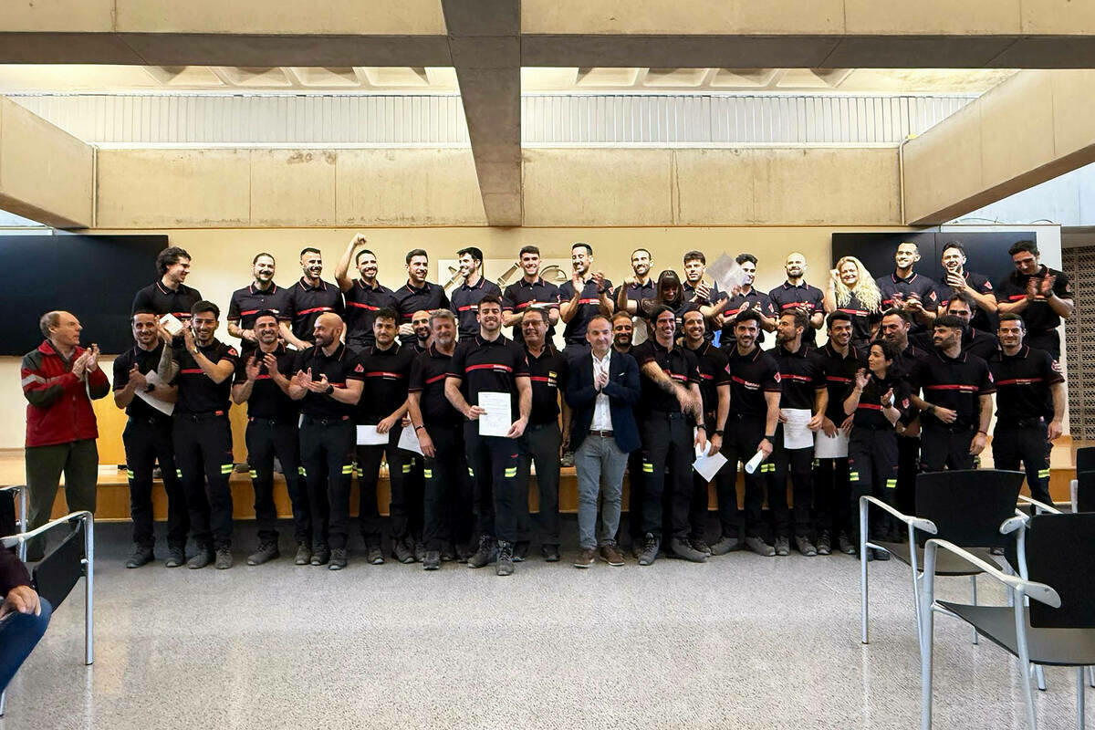 Un total de 35 nuevos efectivos se incorporan al Consorcio de Bomberos de Alicante que cubre así el 100% de su plantilla 