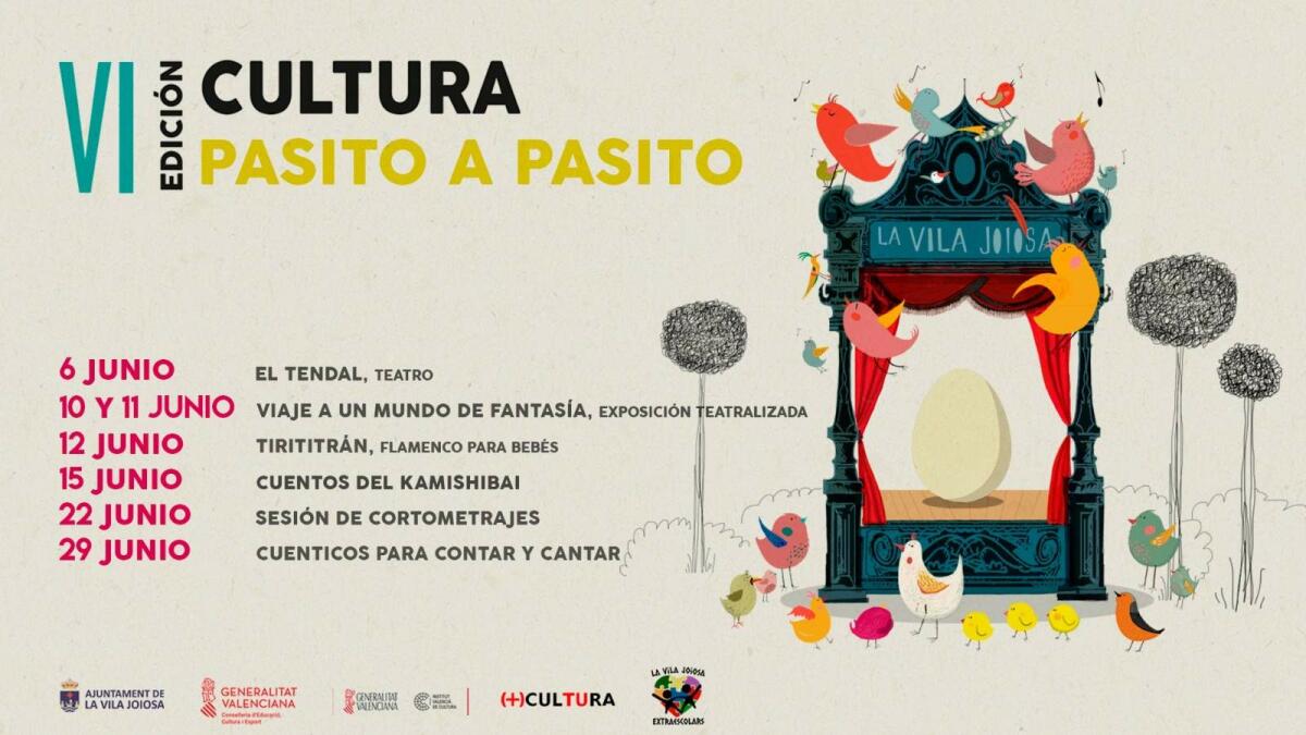 Arranca en la Vila Joiosa la VI edición de Cultura  “Pasito a pasito”