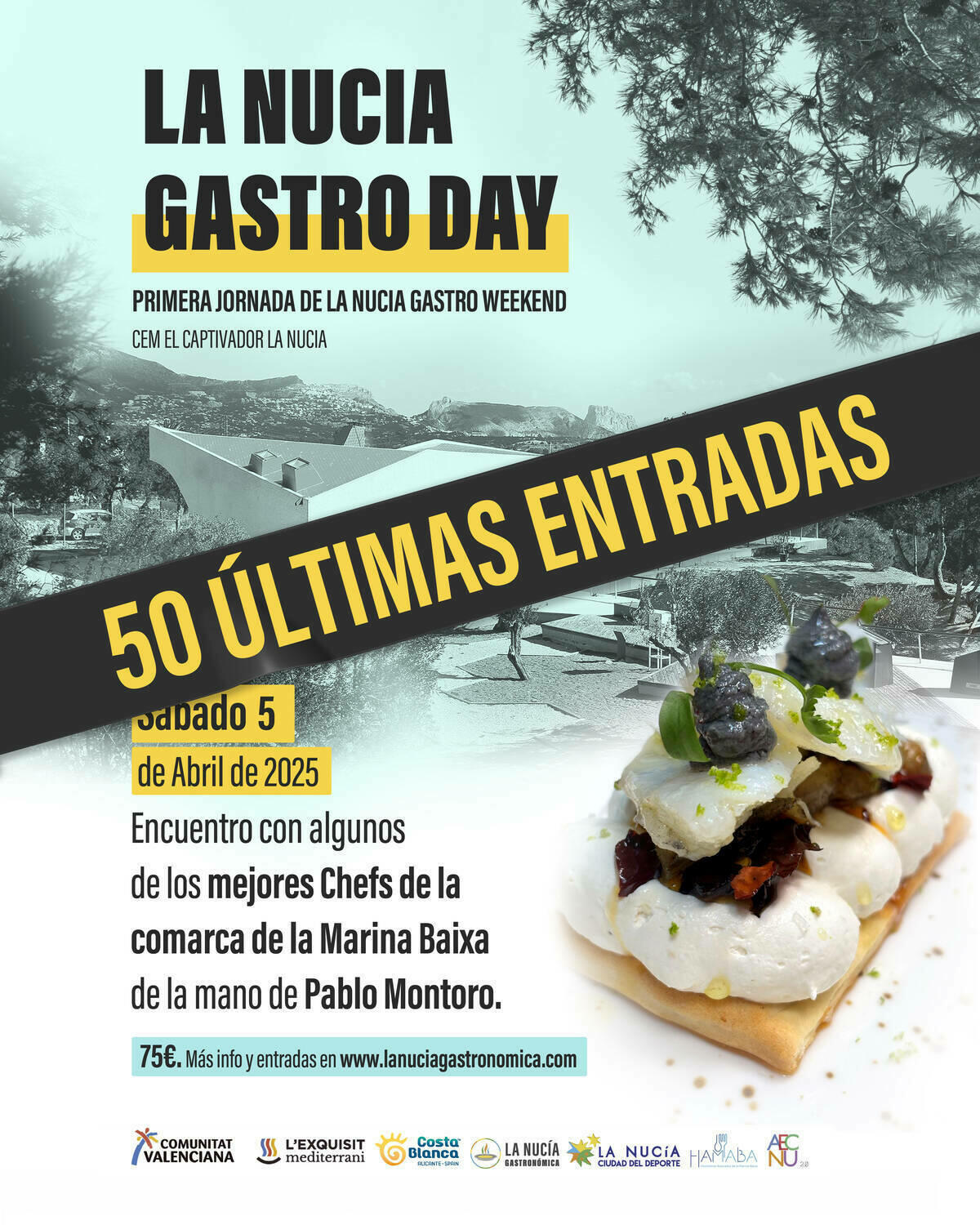 Últimas 50 entradas para el “Gastro Day” de este sábado en el CEM