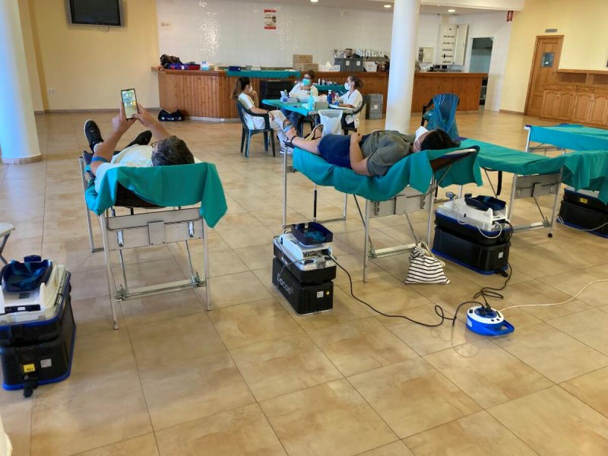  32 personas donaron sangre en la 16ª Captación de 2022