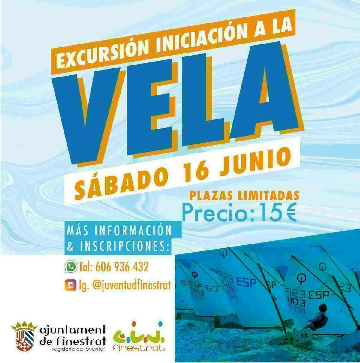 La Concejal&iacute;a de Juventud de Finestrat organiza dos actividades n&aacute;uticas para junio y julio