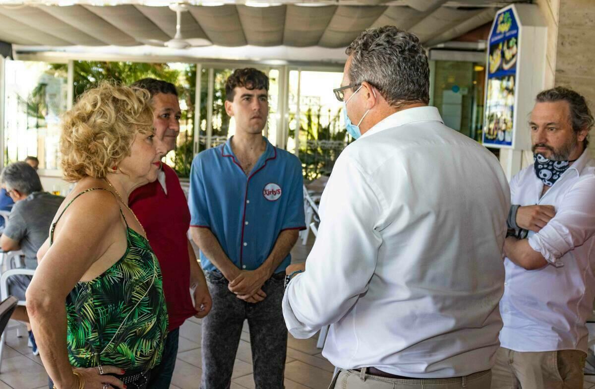 Secun de la Rosa retoma en Benidorm el rodaje de &lsquo;El Cover&rsquo;, tras el confinamiento.