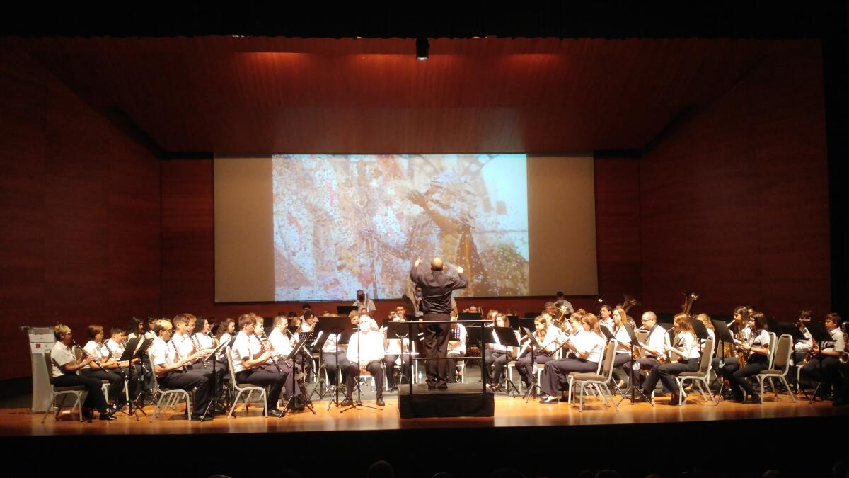 La Nucía celebró el 9 d’octubre con un concierto de la Unió Musical