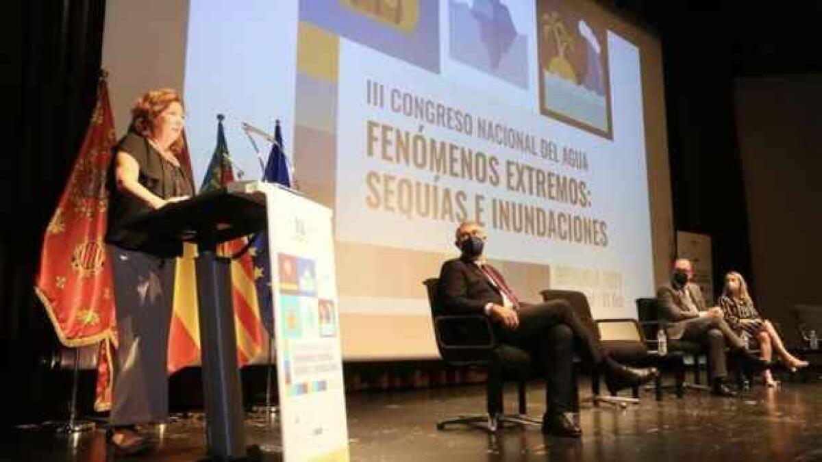 La diputada de Fondos Europeos, María Gómez, anuncia esta medida en el III Congreso Nacional de Agua que se celebra desde hoy en Orihuela 