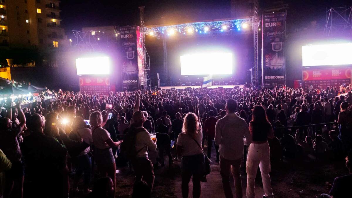 Benidorm lleva a l’Aigüera la retransmisión de las galas y otras actividades paralelas del Benidorm Fest