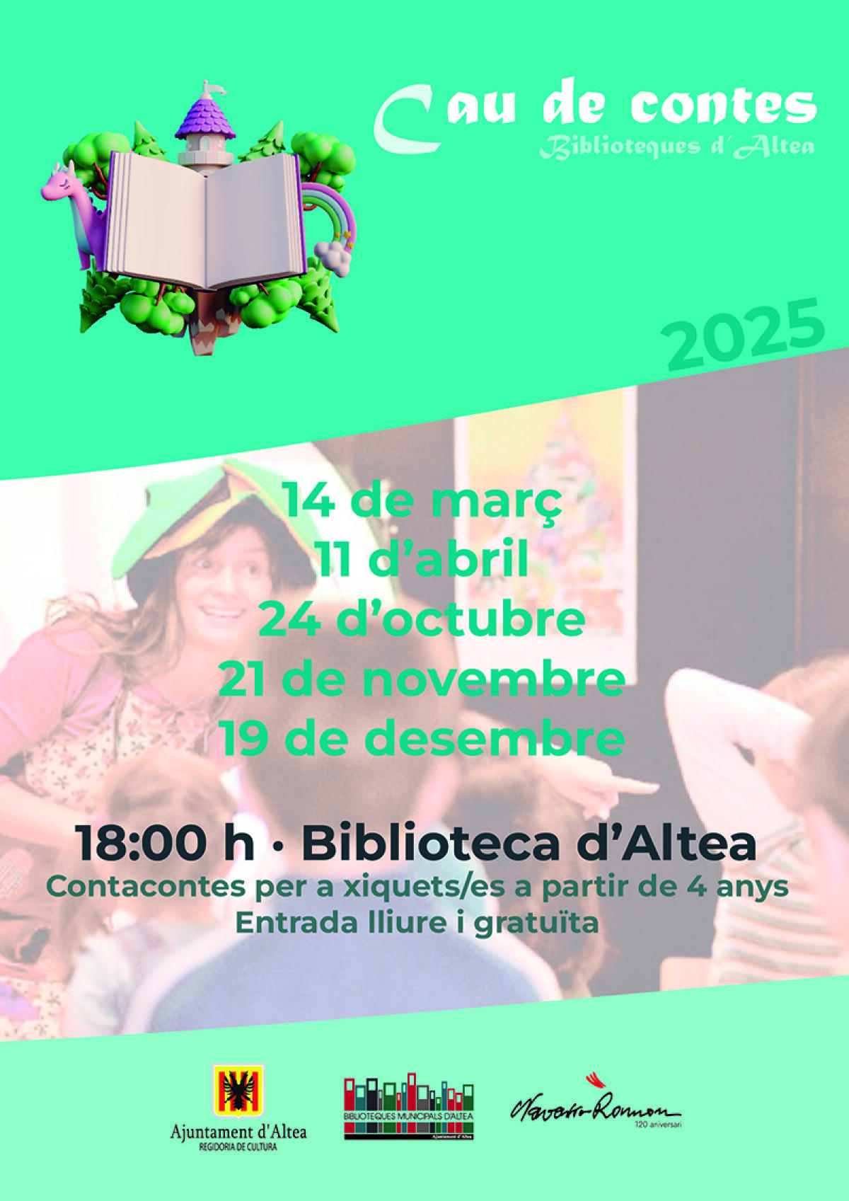 La Biblioteca Municipal de Altea pone en marcha el ciclo de cuentos “Cau de Contes”