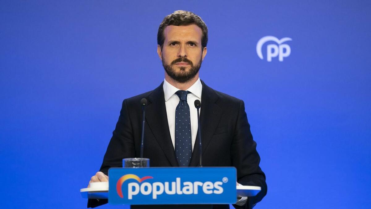 Pablo Casado hace un llamamiento a la "izquierda patriótica" para construir una alternativa al 'Partido Sanchista'