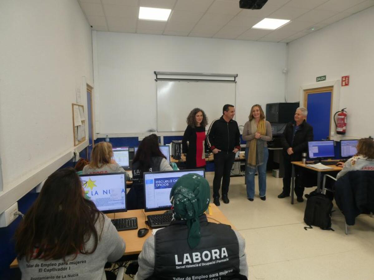 20 mujeres se forman en el Taller de Empleo de Informática y Administración