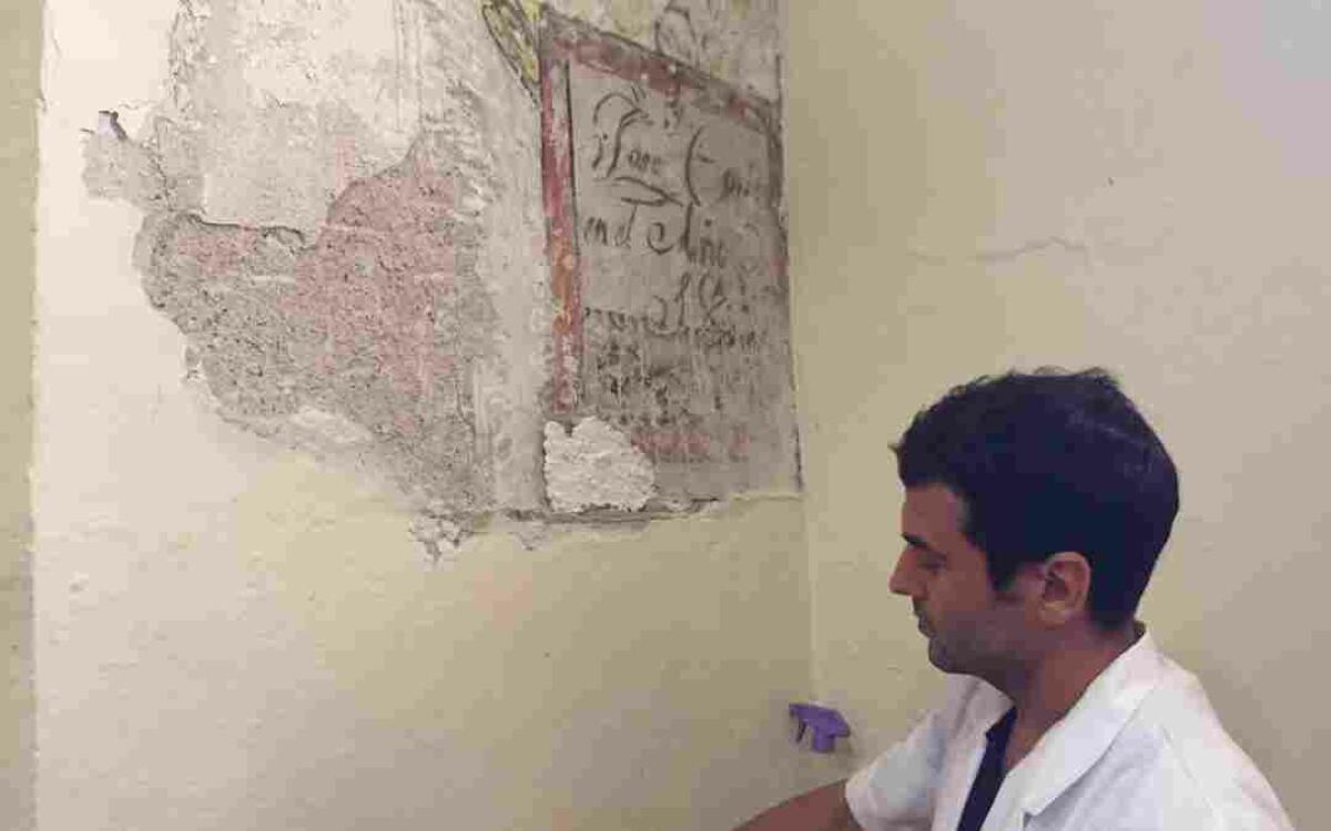 Alfaz &middot; Patrimonio recupera una vieja pintura de la Parroquia de San Jos&eacute; e investiga su origen