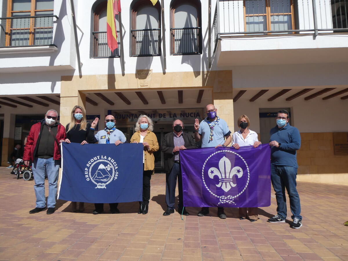 La Nucía conmemora el “Día del Pensamiento Scout”