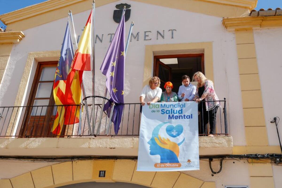 L’Alfàs se suma a la conmemoración del Día Mundial de la Salud Mental junto a AFEM Marina Baixa