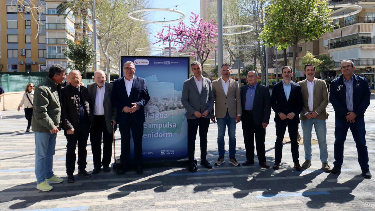 Benidorm conmemora el D&iacute;a Mundial del Agua con una exposici&oacute;n al aire libre sobre su gesti&oacute;n h&iacute;drica desde la &lsquo;crisis del agua&rsquo;