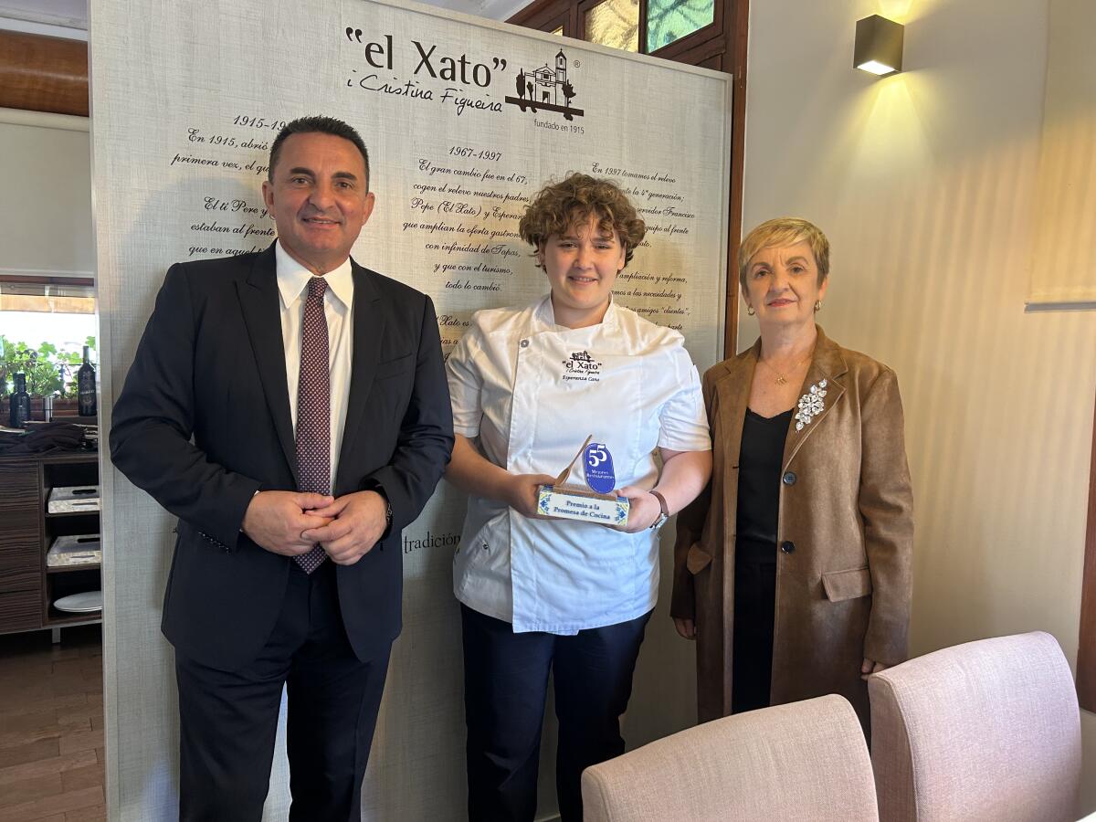 Esperan&ccedil;a Cano del Restaurante &ldquo;El Xato&rdquo;, promesa cocina valenciana 2025
