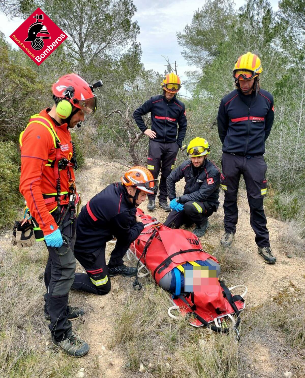 RESCATE DECICLISTA EN FINESTRAT