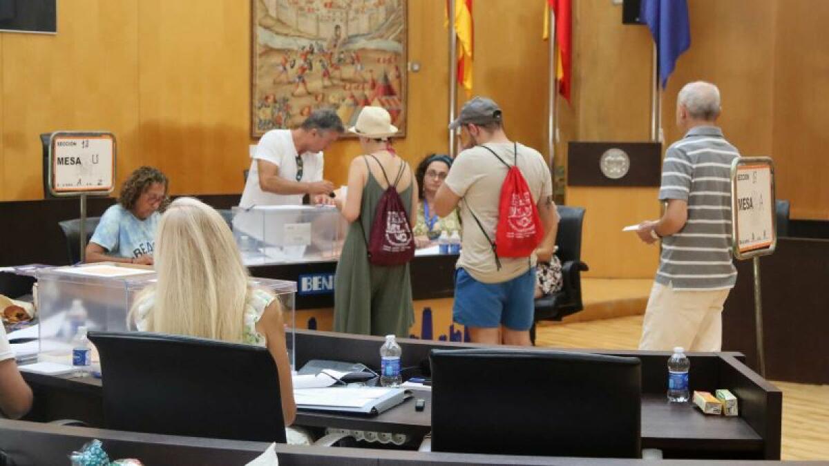 El PP, partido más votado en las Elecciones Generales en Benidorm con el 40,32% de los votos