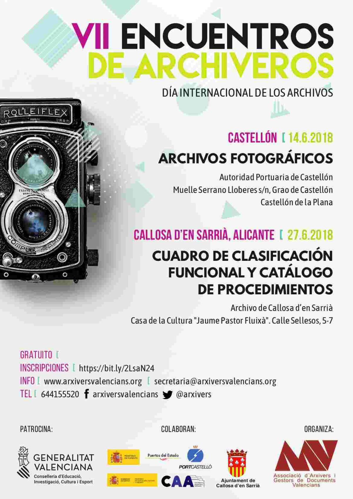 Callosa &middot; La Casa de Cultura acoge el pr&oacute;ximo mi&eacute;rcoles la segunda jornada de los VII Encuentros de Archiveros