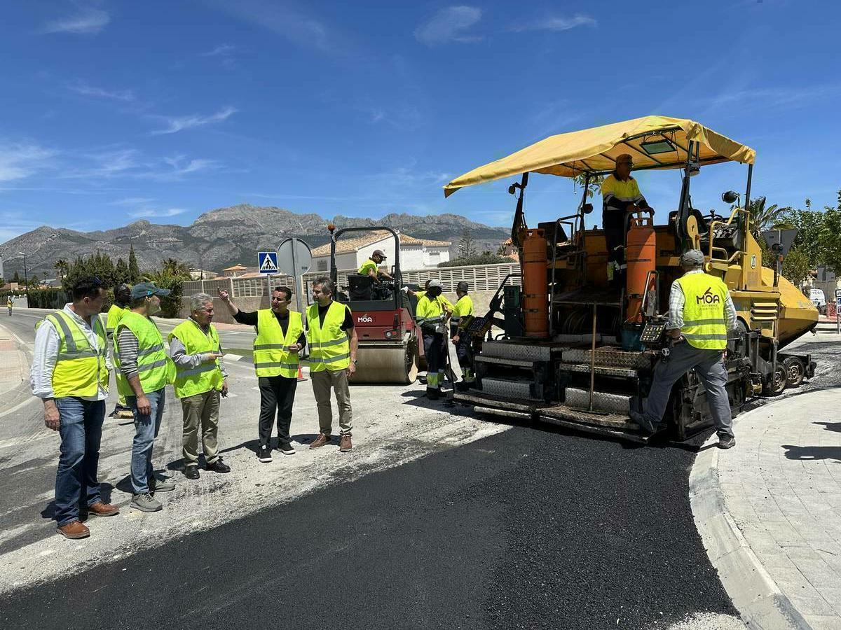 Las obras de Bello Horizonte I entran en la recta final con el asfaltado 