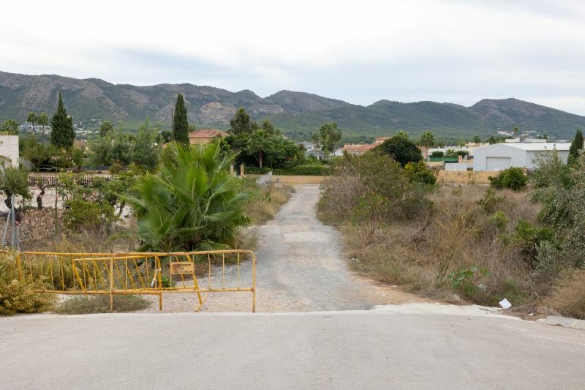 El Ayuntamiento de l’Alfàs acometerá en 2024 la prolongación de la calle Rosa dels Vents