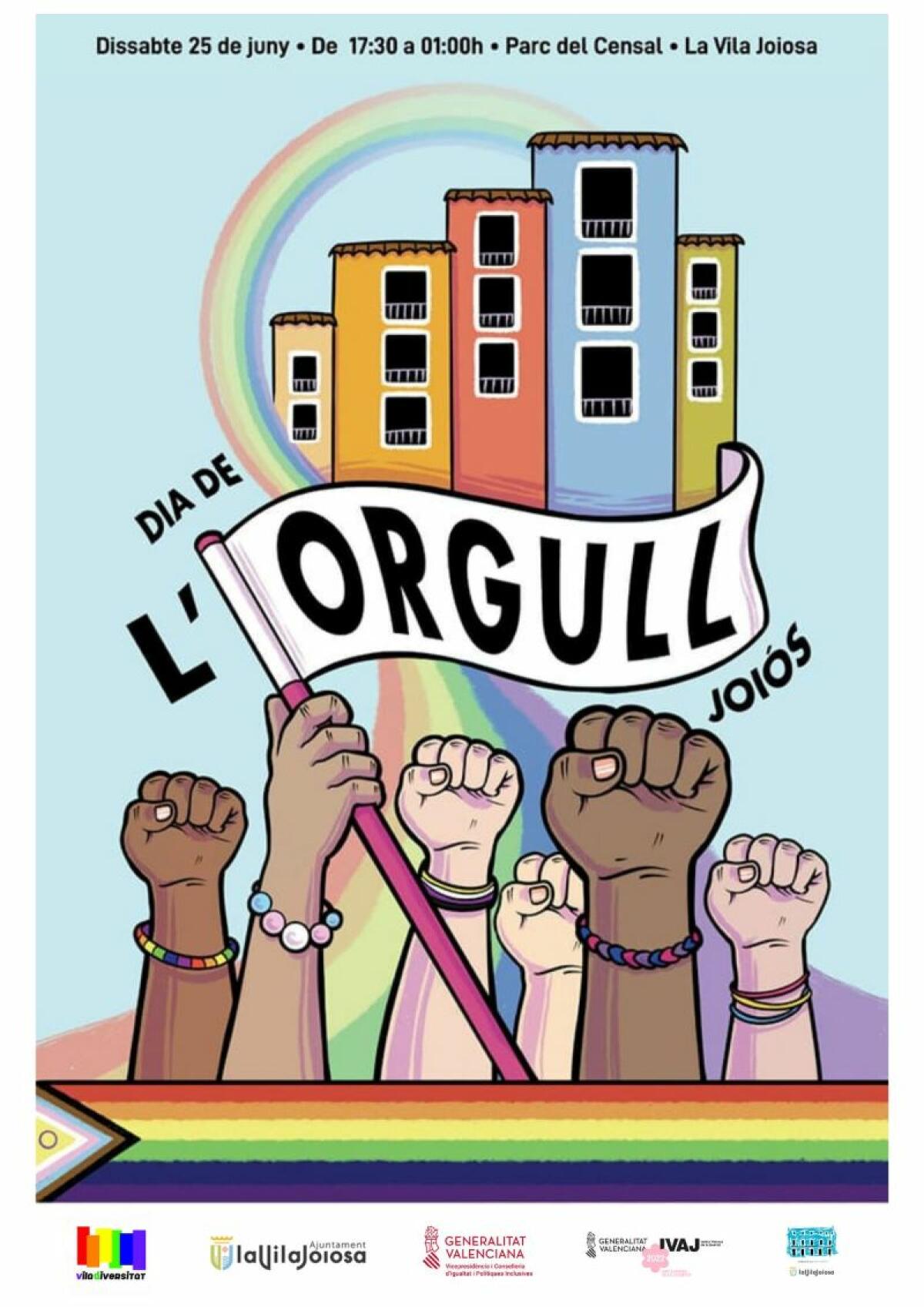 La Vila Joiosa celebrará el ‘Orgull Joiós’ 2022 con una fiesta Holi el próximo 25 de junio