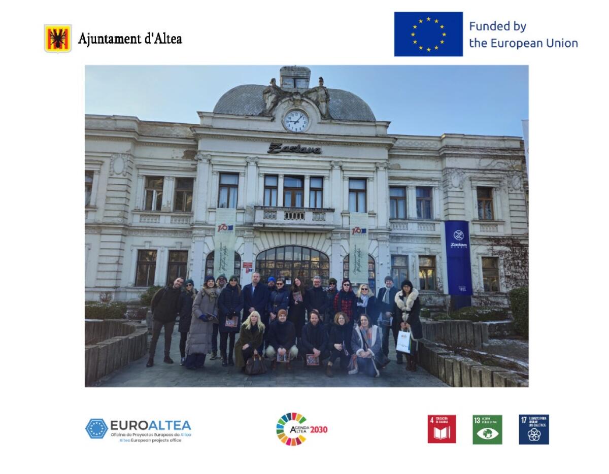 Altea avanza en su estrategia urbana tras su participación en el encuentro internacional de URBACT en Serbia