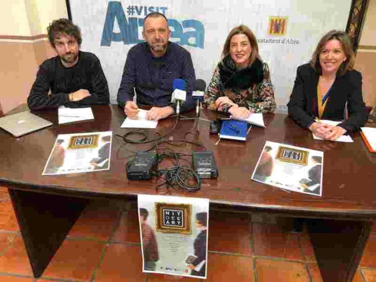Altea &middot; La Concejal&iacute;a de Cultura de Altea presenta una convocatoria de proyectos para participar en La Nit de l&rsquo;Art 2018