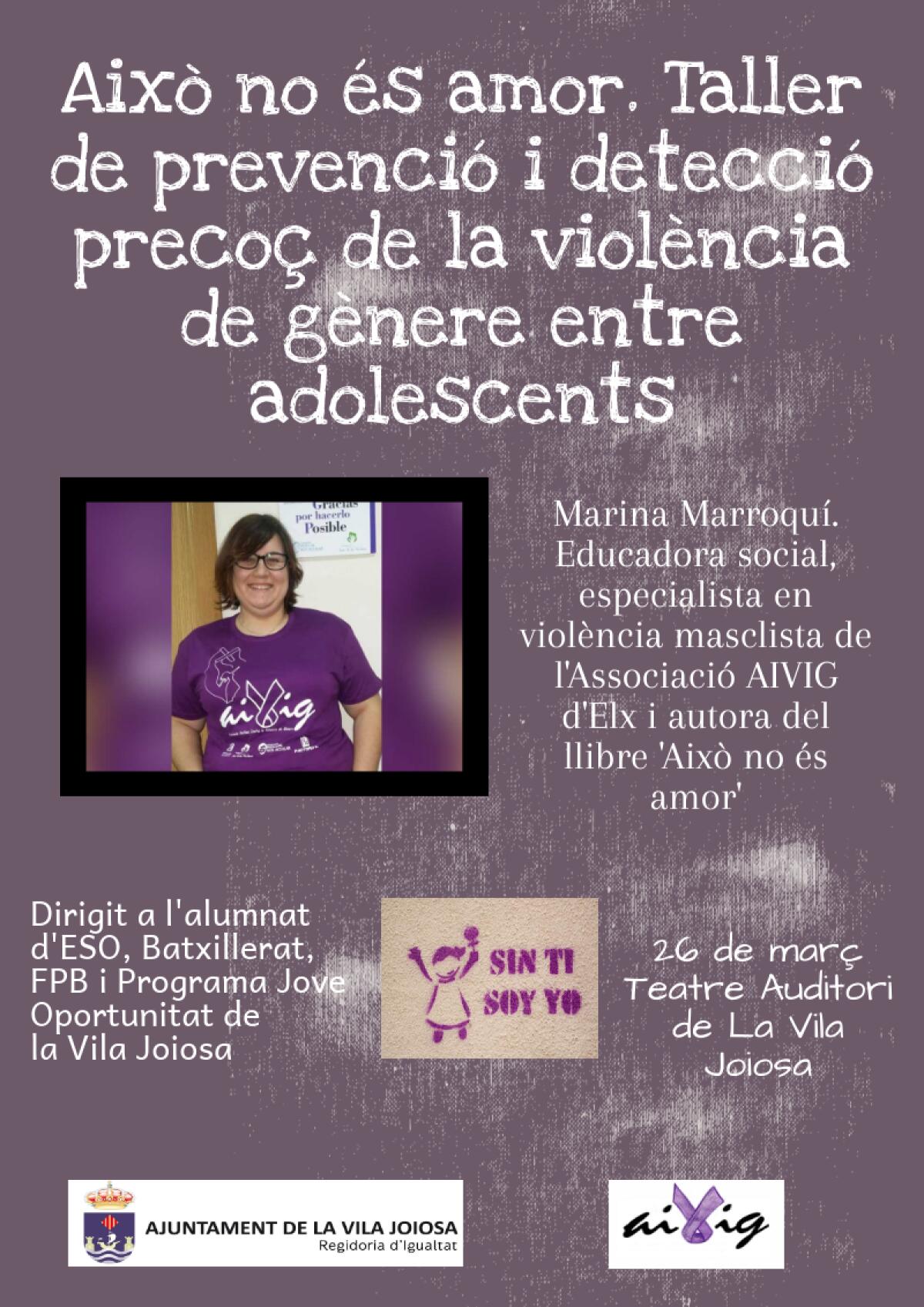 La Vila &middot; Igualdad promueve una actividad de detecci&oacute;n y prevenci&oacute;n de la violencia machista en los IES 