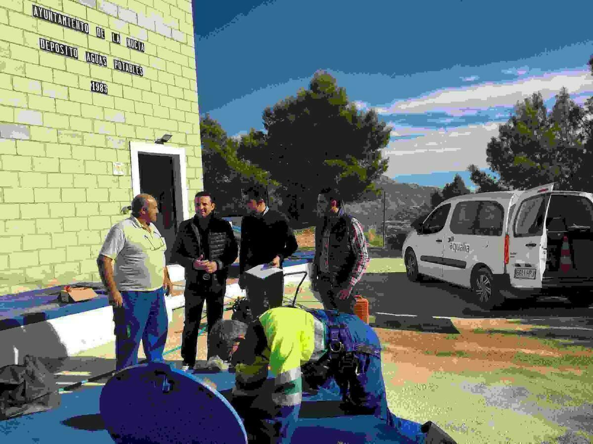 La Nuc&iacute;a &middot; Limpieza Anual de los Dep&oacute;sitos de Agua Potable