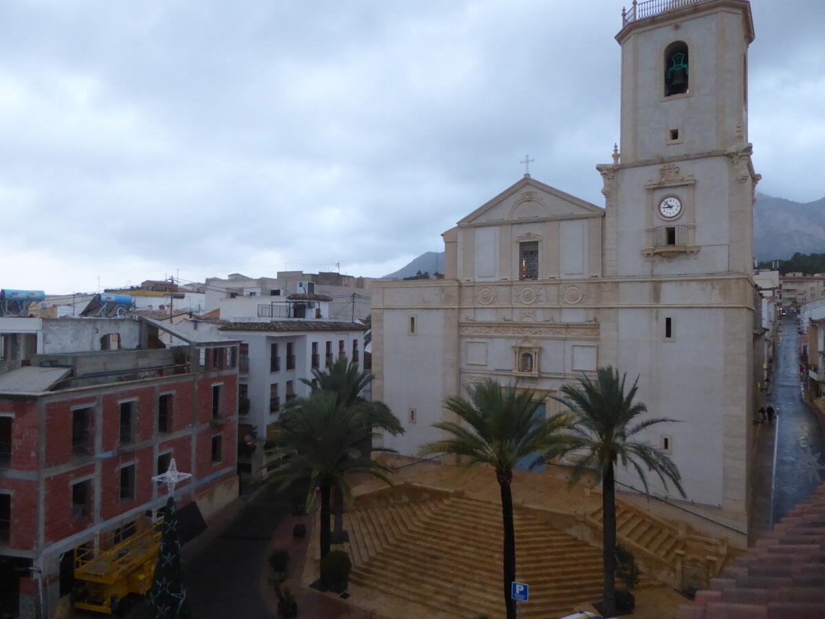 Las precipitaciones descienden a 245,7 litros en 2021 en La Nucía