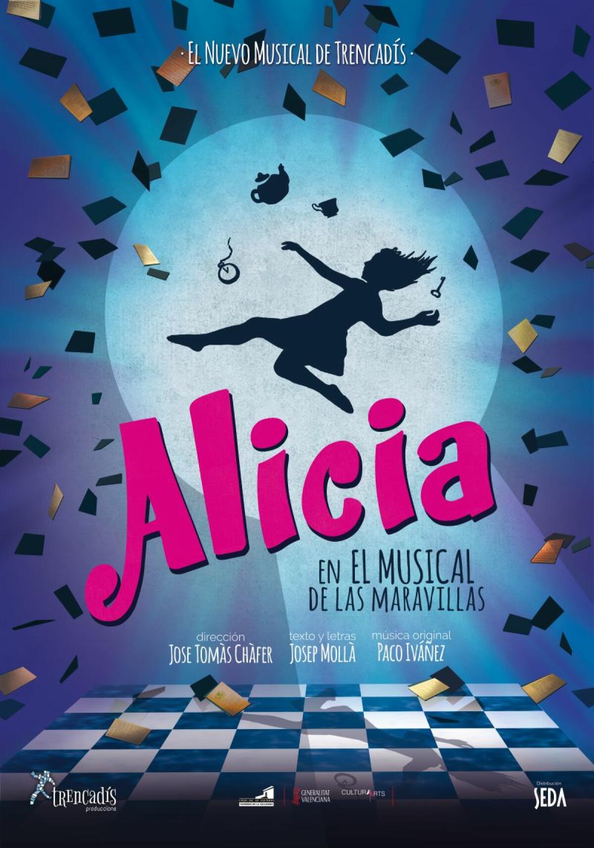 El Festival Infantil Navideño Jajajajaja de l'Alfàs presenta 'Alicia en el Musical de las Maravillas' 